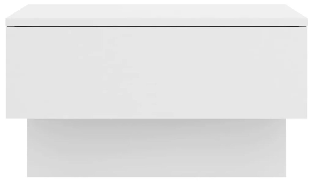 vidaXL Κομοδίνα Επιτοίχια 2 τεμ. Λευκά
