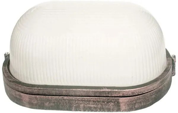 Απλίκα - Πλαφονιέρα κήπου Nautilus Curve-Σκουριά