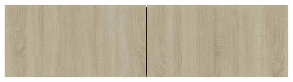 vidaXL Έπιπλο Τηλεόρασης Sonoma Δρυς 120x30x30 εκ. από Επεξ. Ξύλο