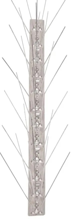 vidaXL Απωθητικές Ακίδες Περιστεριών 5 Σειρών Σετ των 6 3 μ. Αν.Ατσάλι