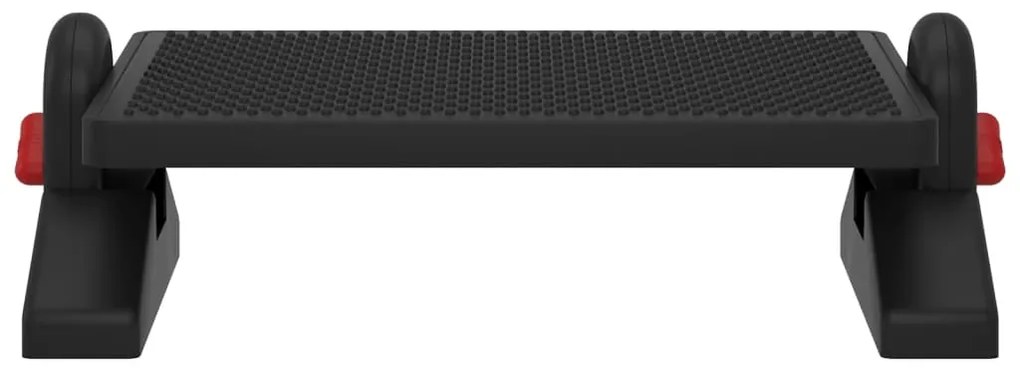 vidaXL Υποπόδιο Μαύρο 50 x 30,5 x 17 εκ.