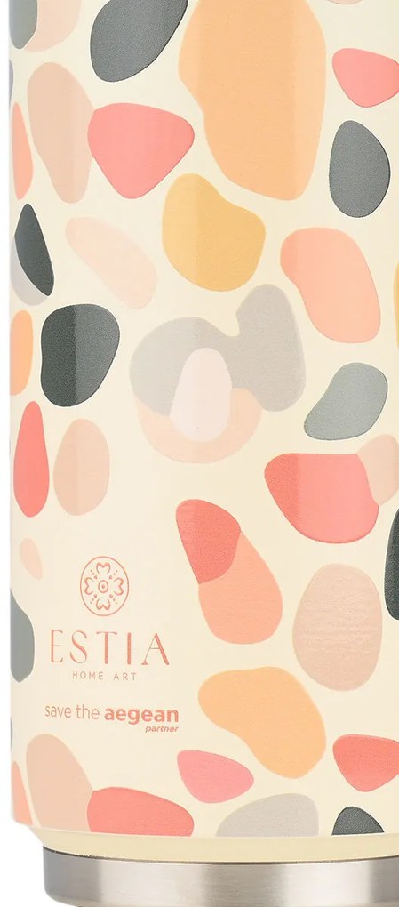 ESTIA ΘΕΡΜΟΣ TRAVEL CUP SAVE THE AEGEAN 500ml HUE PEBBLES