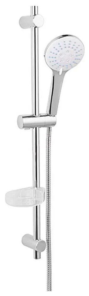 Κολώνα Ντους Με Ράφι Και Τηλέφωνο Nessa N350B Chrome Ferro Ορείχαλκος