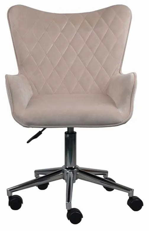 Καρέκλα DKD Home Decor Κρεμ Ασημί 52 x 56,5 x 80 cm