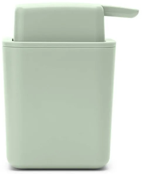 Δοχείο υγρού σαπουνιού Brabantia SinkSide 1005609, 250 ml, Εύκολο στο καθάρισμα, Λαστιχένια βάση, Ανοιχτό πράσινο