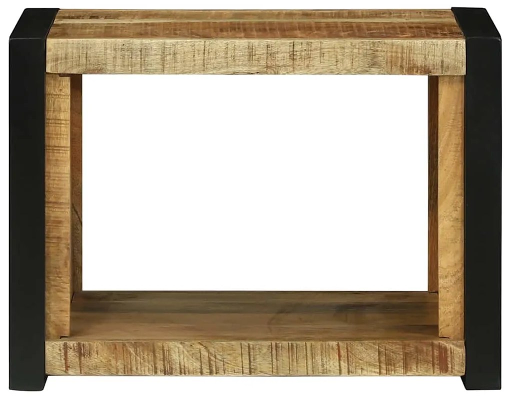 vidaXL Κύβος Τοίχου με ράφι Καφέ 55 x 35 x 40 εκ Μασίφ ξύλο μάνγκο
