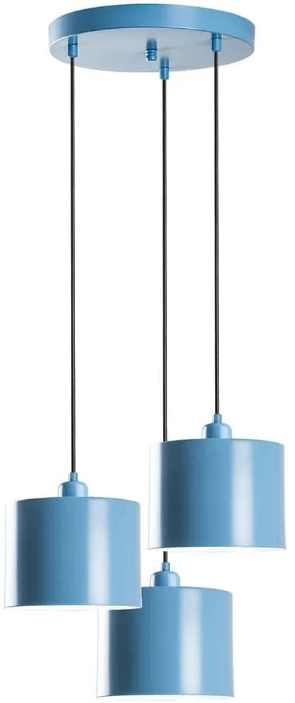Φωτιστικό Οροφής Duz 892OPV2096 Φ45x110cm 3xE27 40W Light Blue Opviq