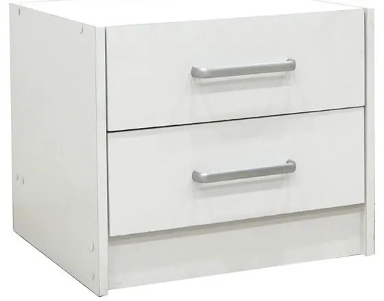 Σετ Κρεβατοκάμαρας Olympus White με Κρεβάτι 140x200εκ Σετ 4τεμ 147.7x221x84 εκ.