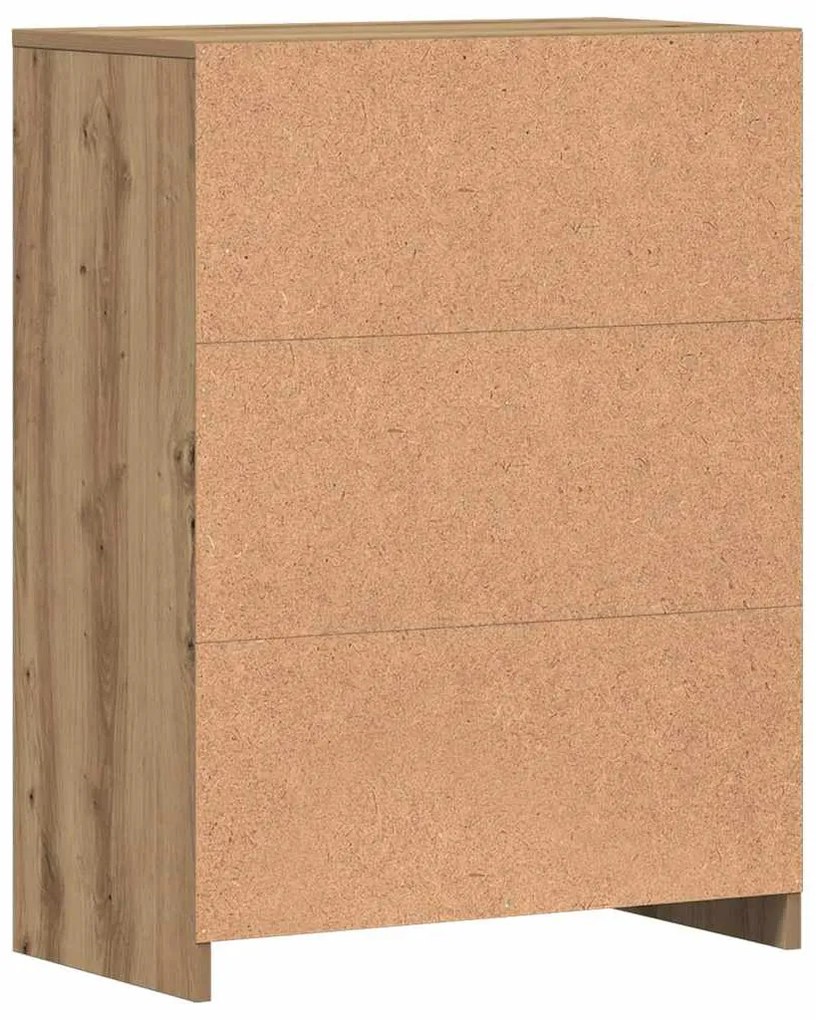 vidaXL Ντουλάπι Μπάνιου Αρτισιανή Δρυς 60x33x80 εκ. Επεξ. Ξύλο