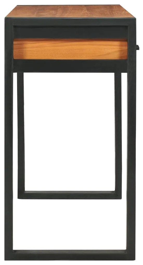 vidaXL Γραφείο με 2 Συρτάρια 100 x 40 x 75 εκ. Ανακυκλωμένο Ξύλο Teak