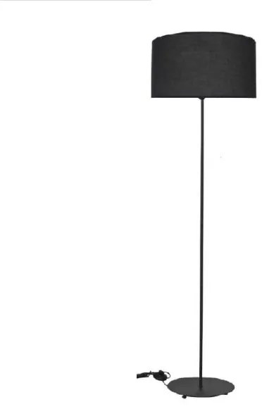 Επιδαπέδιο Φωτιστικό Αμπαζούρ HFLB FLOOR LAMP Heronia 14-0196 Μαύρο