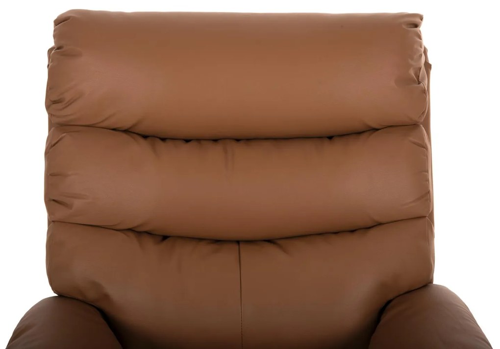 Πολυθρόνα YASUMU RELAX C9783.12 Καφέ PU 80x93x100Υεκ. 80x93x100 εκ.