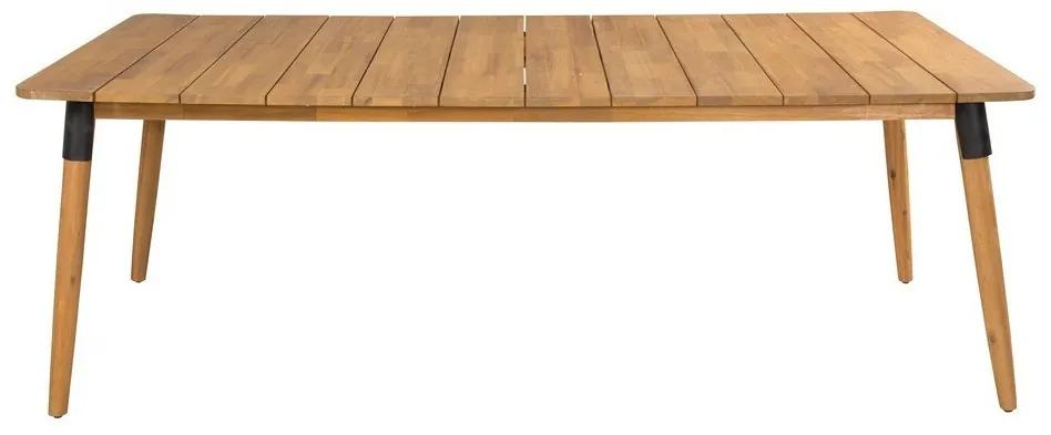 Τραπέζι εξωτερικού χώρου Dallas 821, Ξύλο, 75x100cm, 38 kg, Ακακία, Μαύρο, Ξύλο, Ξύλο: Ακακία | Epipla1.gr