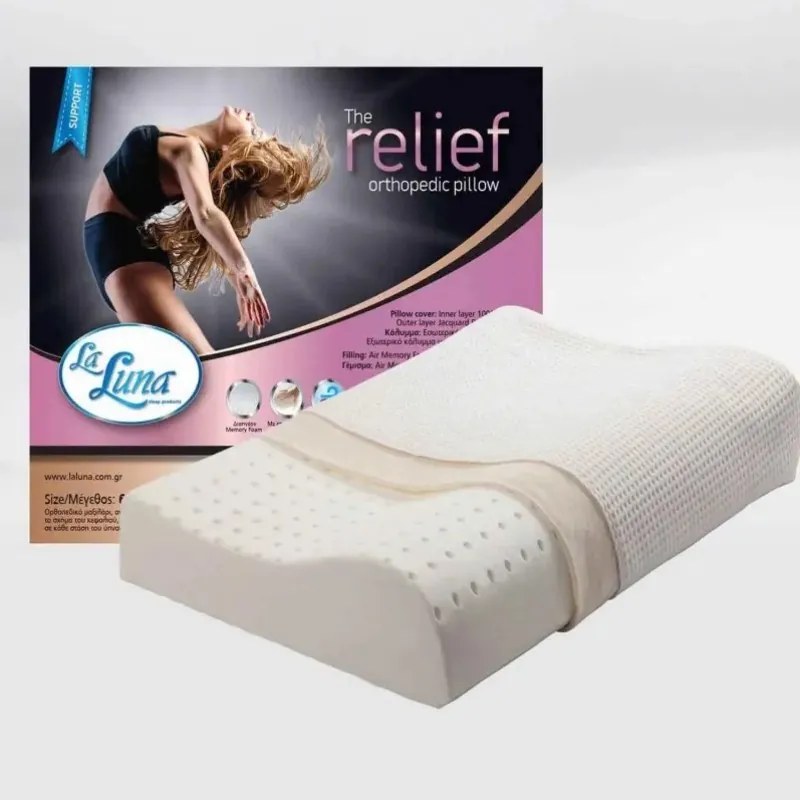 The Relief Orthopedic Pillow 60x43+14+12 Medium 3000017