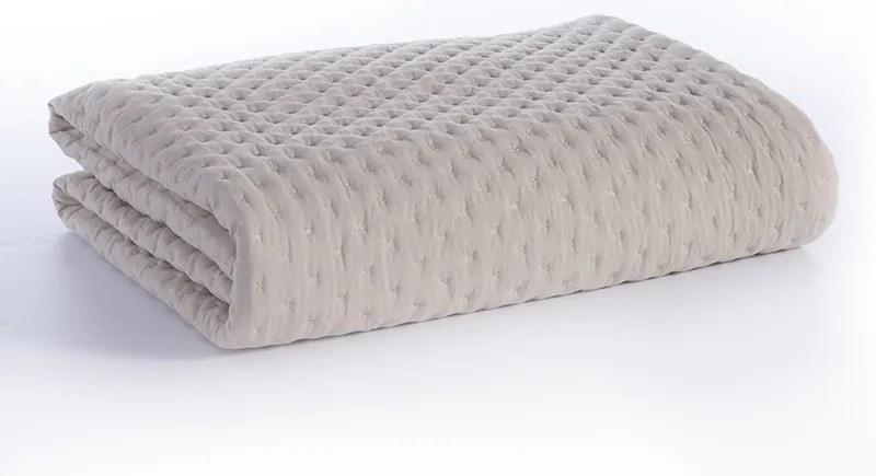 Κουβερλί Μονό Valia Beige 180x240 - Nef-Nef Homeware