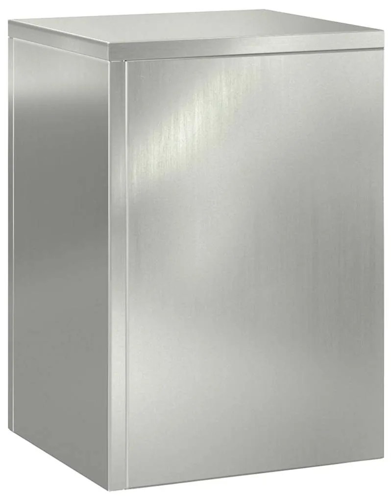 vidaXL Γλάστρες Εξωτερικού Χώρου, Σετ 2 τμχ, 24 x 24 x 35 εκ, Γαλβανισμένο Ατσάλι