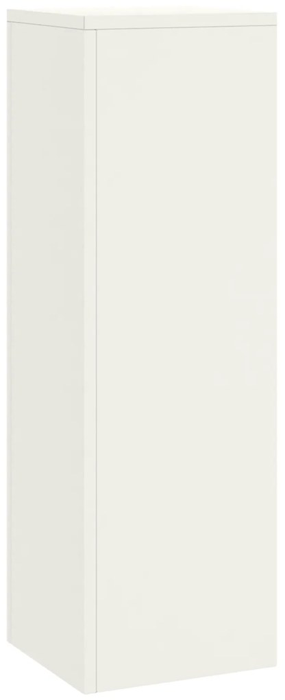 vidaXL Εξωτερικές βάσεις φυτών Pillar 3 pcs Λευκό Ατσάλι