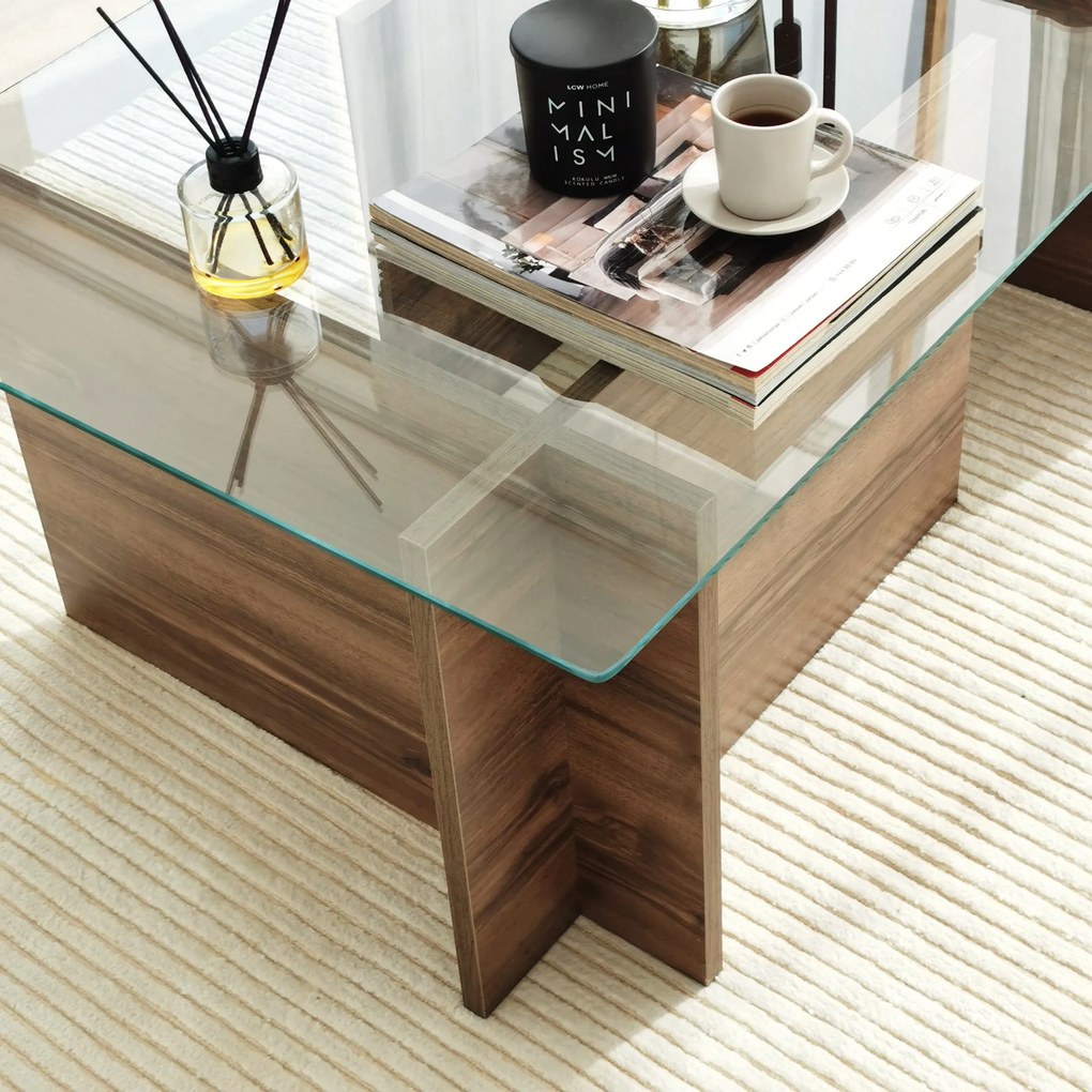 Coffee Table New Escape - Walnut Walnut