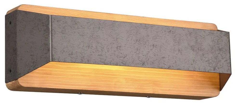 Φωτιστικό Τοίχου - Απλίκα Arino 224819167 13,5W Led 35,2x12cm Antique Trio Lighting Metal,Wood