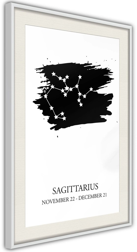 Αφίσα - Zodiac: Sagittarius I - 20x30 - Χρυσό - Χωρίς πασπαρτού