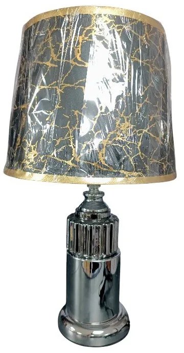 Επιτραπέζιο Φωτιστικό - Πορτατίφ - 8300 Ασημί/Μαύρο