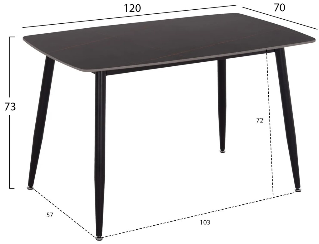 ΣΕΤ ΤΡΑΠΕΖΑΡΙΑΣ 5ΤΜΧ RAVEN HM21265.02 ΚΕΡΑΜΙΚΟ TOP ΜΑΥΡΟ ΜΑΡΜΑΡΟ--ΒΕΛΟΥΔΟ ΚΥΠΑΡΙΣΣΙ