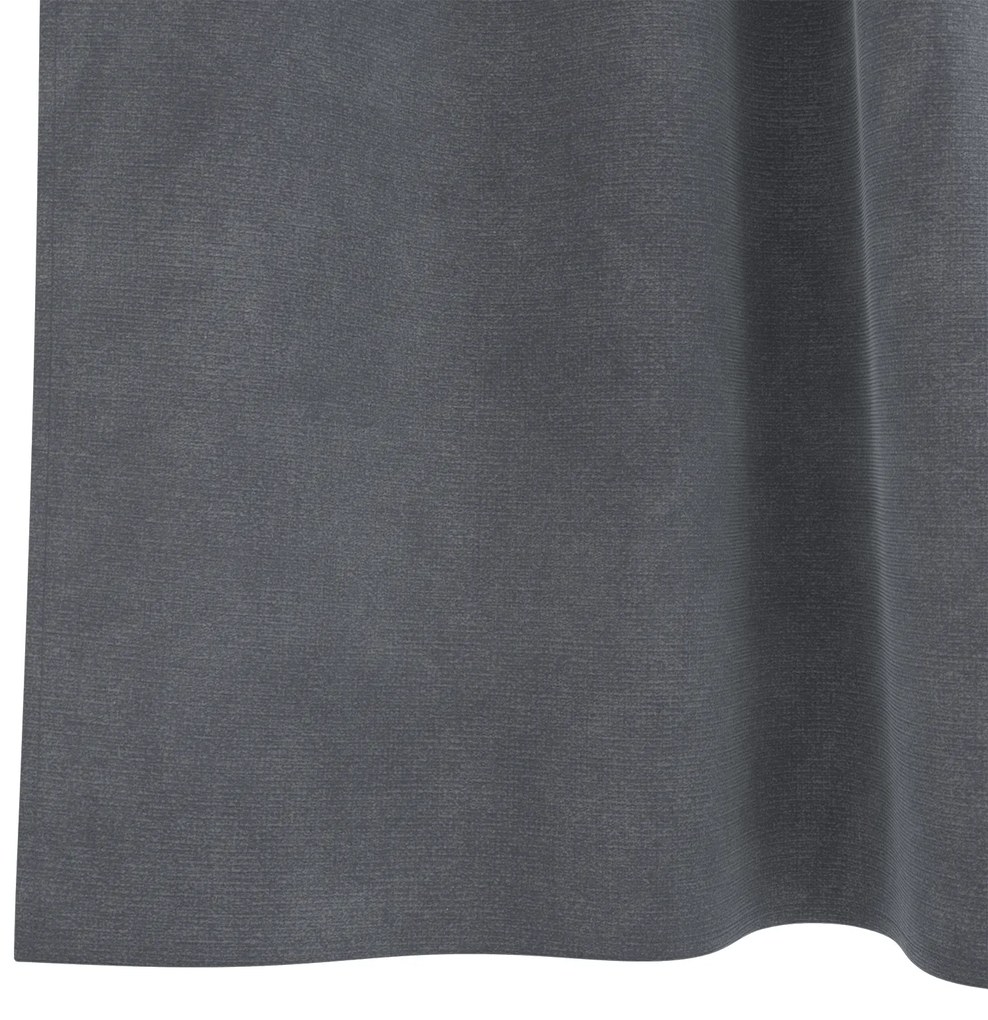 vidaXL Curtains blackout με βρόχους κρεμάσματος 2 τεμάχια Σούπερ ανοιχτό γκρι βελούδο