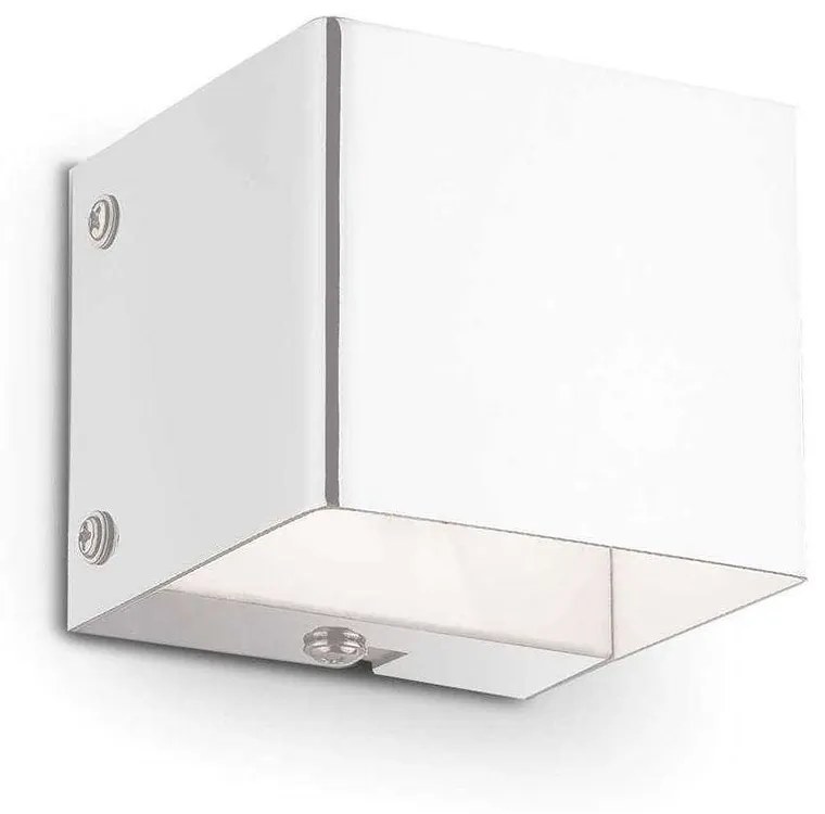 Φωτιστικό Τοίχου Flash 095264 7x6x7cm 1xG9 40W White Ideal Lux