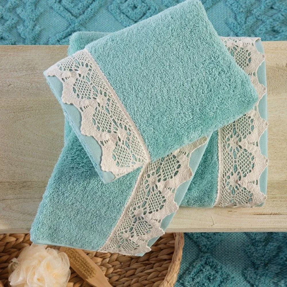 Πετσέτα Maricar (Σετ 3τμχ) Aqua Nef-Nef Towels Set 70x140cm 100% Βαμβάκι