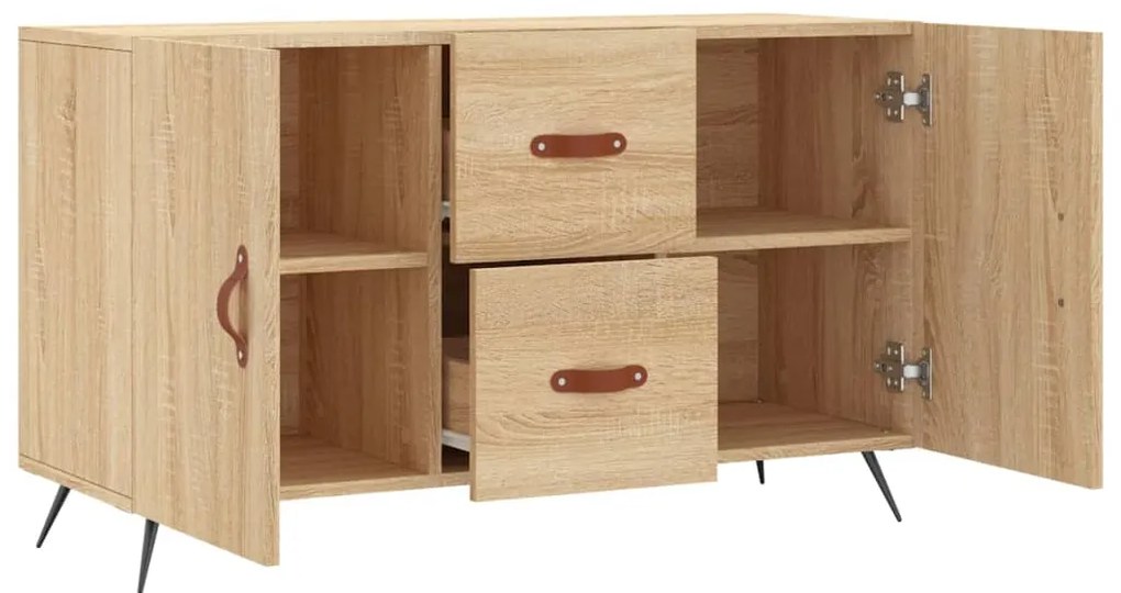 vidaXL Ντουλάπι Sonoma Δρυς 100x36x60 εκ. από Επεξεργασμένο Ξύλο