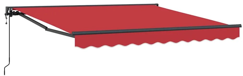 vidaXL Σκηνίτσα Αναδιπλούμενη Κόκκινο 350 x 250 εκ