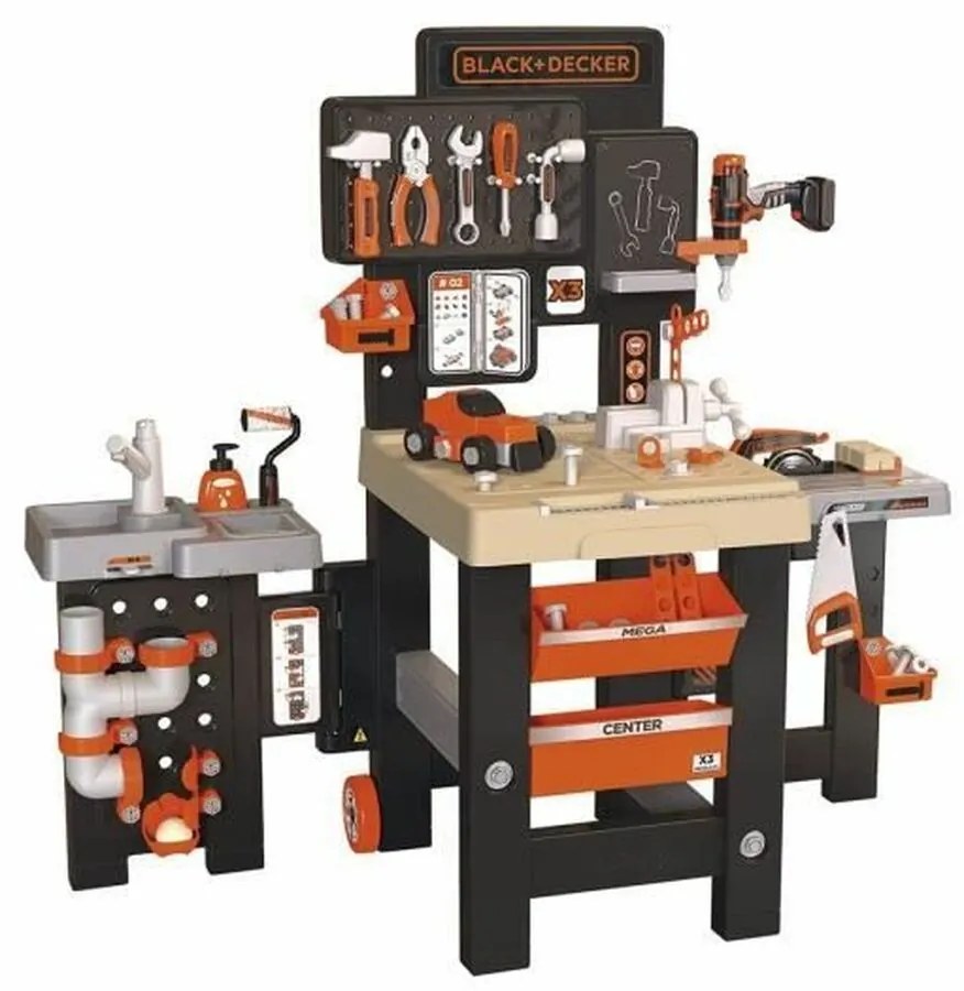 Σετ από εργαλεία για παιδιά Smoby Black + Decker