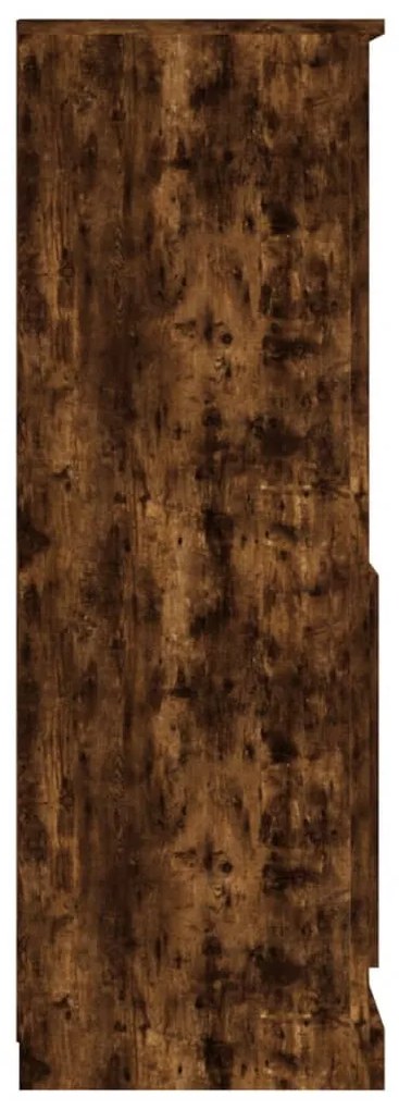 vidaXL Ντουλάπα Καπνιστή δρυς 60x35,5x103,5 εκ. από Επεξεργασμένο Ξύλο