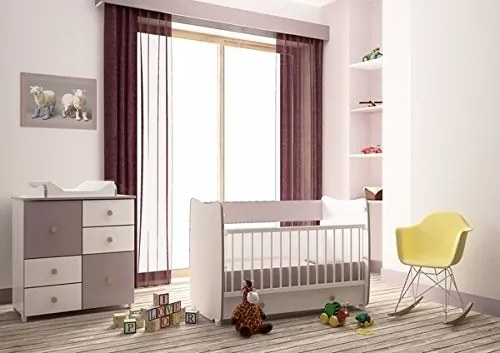 Βρεφικό κρεβάτι DREAM  70x140εκ. White  10150440024A Lorelli (Δώρο Πάντα Προστασίας)