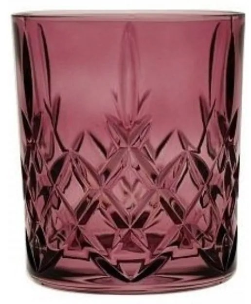 Ποτήρι Ουίσκι Sheffield Violet 270ml - Crystal Bohemia - 6 ΤΜΧ