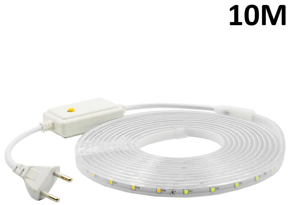 LED Ταινία Αδιάβροχη IP65 10m με 13 Προγράμματα RGB 220V