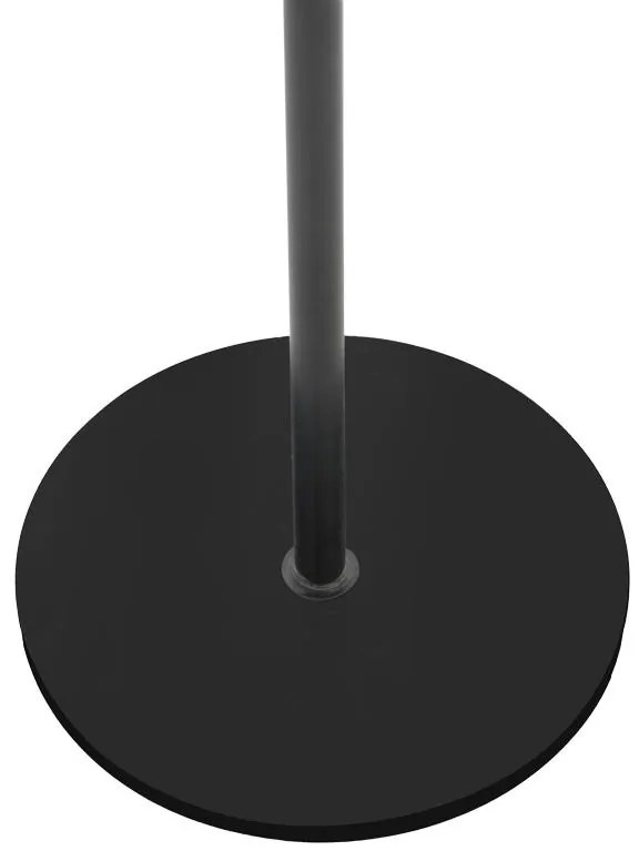 Καλόγερος Fori μαύρο μέταλλο 30x30x173εκ 30x30x173 εκ.