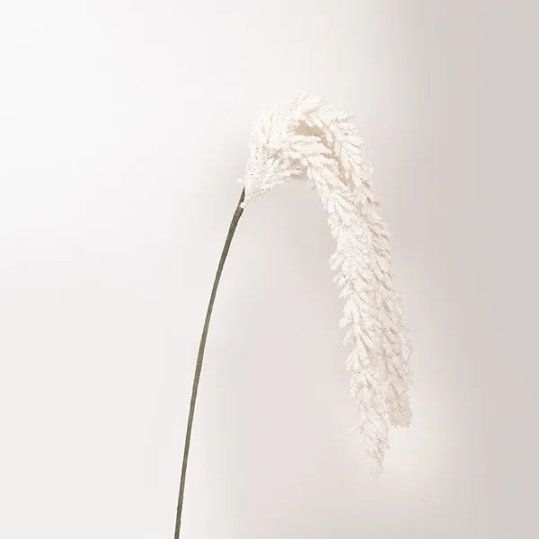 Κλαδί Με Αμάρανθο Foam 20x140εκ. Λευκό ESTHETI 816-20067