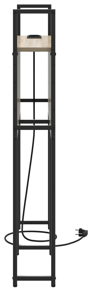 vidaXL Κεφαλάρι Αποθήκης Sonoma Δρυς 90 cm Επεξεργασμένο ξύλο