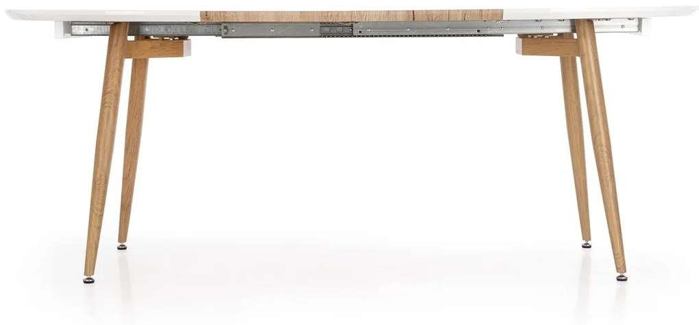 Σετ τραπεζαρίας Houston 1478, 76x90x160cm, Αριθμός θέσεων: 4, Ωοειδής, Στυλ: Σκανδιναβικό, Μοντέρνο | Epipla1.gr