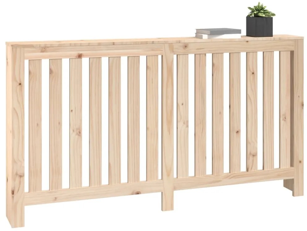 vidaXL Κάλυμμα Καλοριφέρ 153x19x84 εκ. από Μασίφ Ξύλο Πεύκου