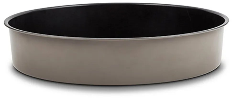 Ταψί Αντικολλητικό Στρογγυλό Duboko 10-103-140 Φ32cm Black-Beige Nava Stainless Steel