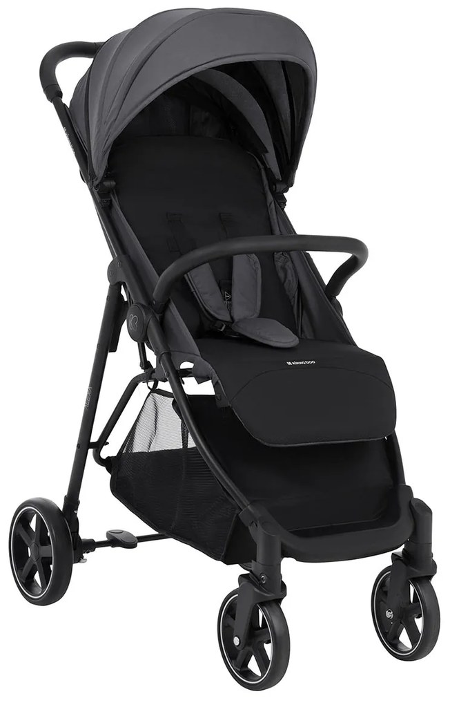Καρότσι (0+ Μηνών/Έως 22kg) Kikka Boo Alexa Dark Grey