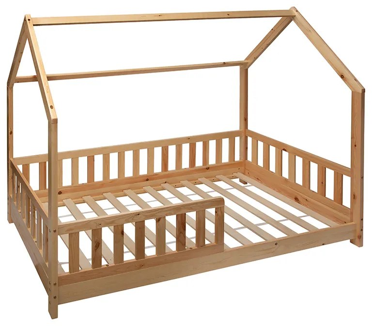 Παιδικό κρεβάτι Sleepy τ.Montessori φυσικό 90x190εκ Υλικό: CONTRA PLAQUE 199-000312