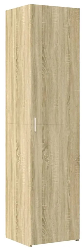 Ντουλάπι Αποθήκευσης Στενό Δρυς 50x42,5x225 εκ. Επεξεργ. Ξύλο 3281303