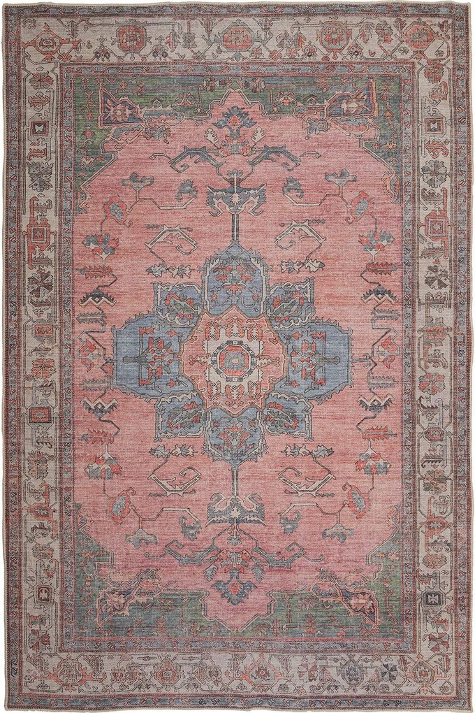 Χαλί Plumeria 5208-01 Somon-Multi Βιοκαρπέτ 120X180cm