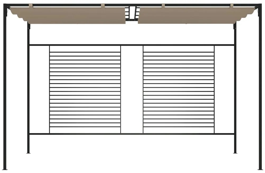 ΚΙΟΣΚΙ ΓΚΡΙ / ΜΠΕΖ 3 X 4 X 2,3 ΕΚ. 180 ΓΡ./Μ² ΜΕ ΣΥΡΟΜΕΝΗ ΟΡΟΦΗ 313624