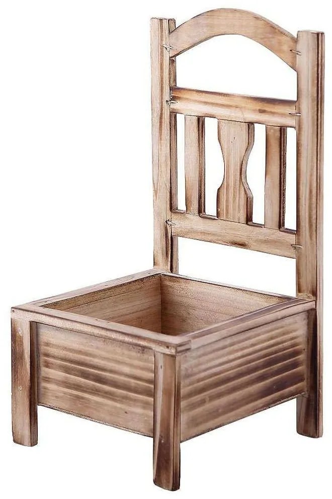 Διακοσμητικό Καρεκλάκι Ξύλινο HOM2341 16x16x35cm Natural Espiel Ξύλο