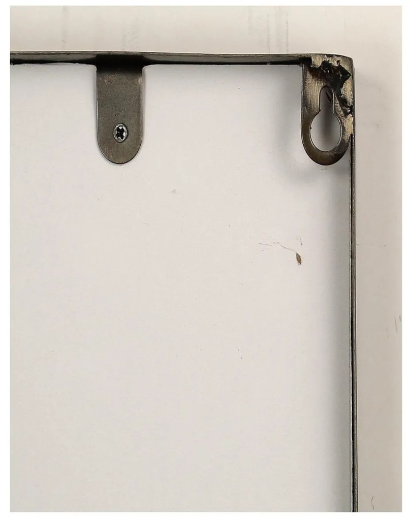 Καθρέπτης ArteLibre Μαύρο Μέταλλο 77x3x77cm