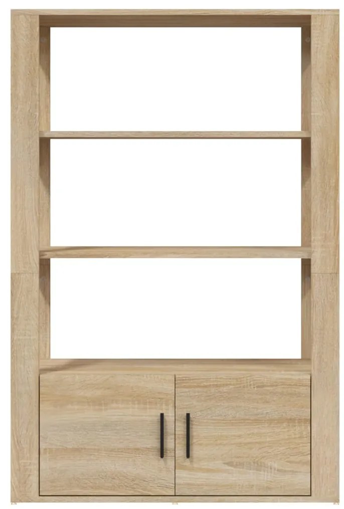 vidaXL Ντουλάπι Sonoma Δρυς 80x30x119,5 εκ. από Επεξεργασμένο Ξύλο